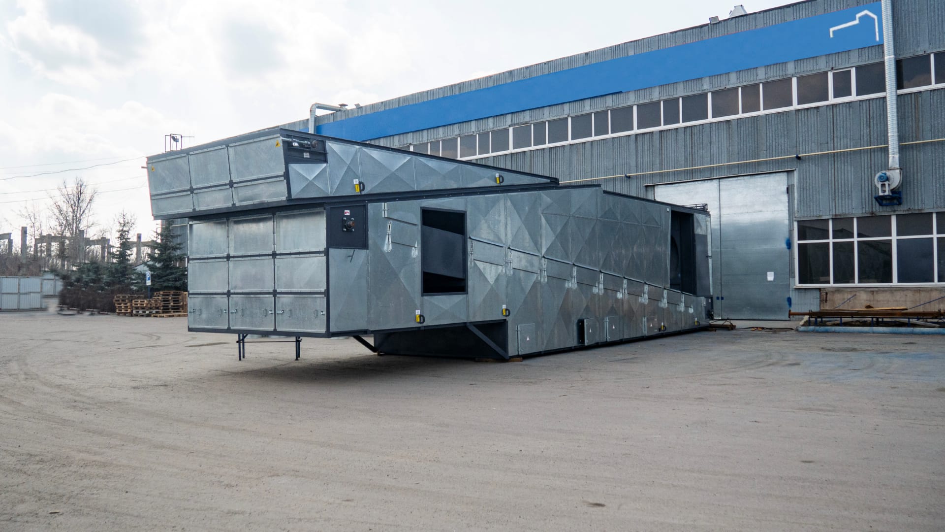 Сушилка для травы Уникус